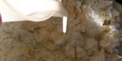 Шаг 2: хачапури с мясом в духовке