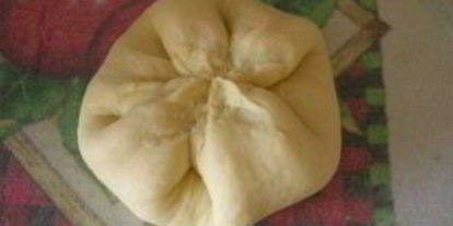 Шаг 7: хачапури с мясом в духовке