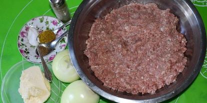 Шаг 5: хачапури с мясом