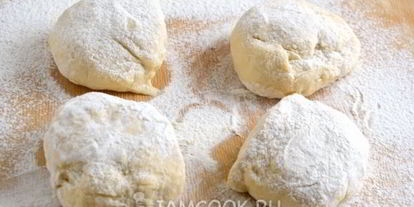 Шаг 7: хачапури с сулугуни