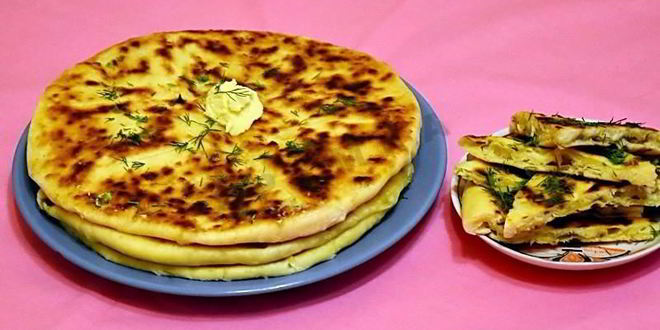 Рецепт хачапури с творогом на сковороде