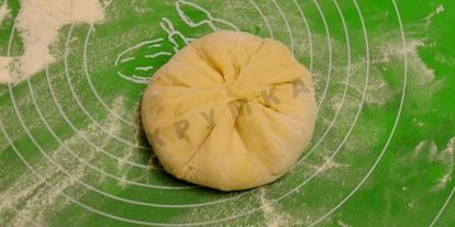 Шаг 9: хачапури с творогом на сковороде