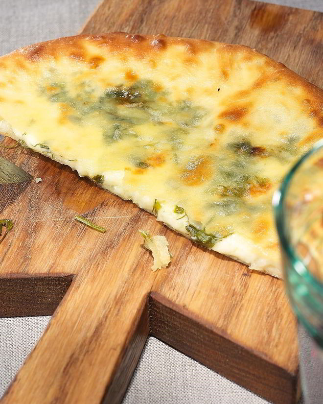 Рецепт хачапури с зеленью