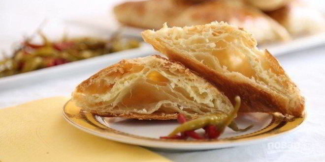 Рецепт Слоеных хачапури с сыром