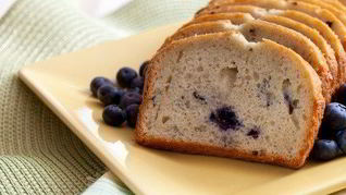 Рецепт Бананова-черничного хлеб