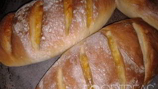 Рецепт Батона с сыром и чесноком