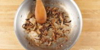 Шаг 1: чиабатты с луком и яблоком