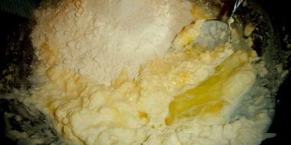 Шаг 3: деревенских галет с яблоками