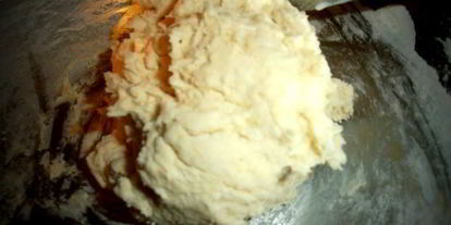 Шаг 4: деревенских галет с яблоками