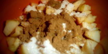 Шаг 7: деревенских галет с яблоками