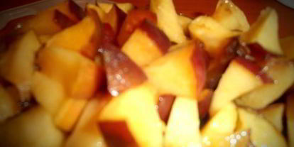 Шаг 9: деревенских галет с яблоками