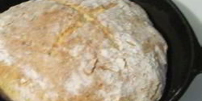 Рецепт ирландского содового хлеба в чугунной сковородке