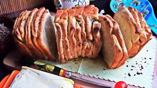 Рецепт Итальянского хлеба Гармошка