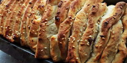 Шаг 13: итальянского хлеба гармошка