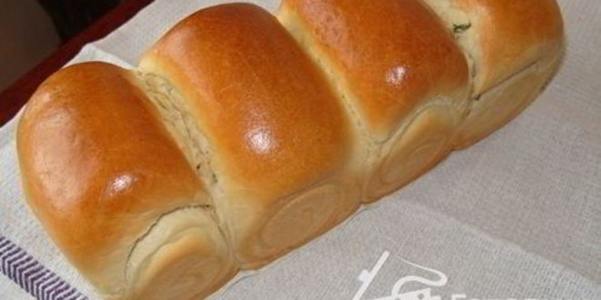 Рецепт хлеба с брынзой и зеленью