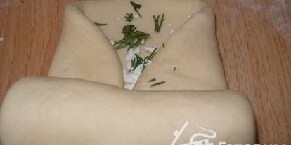 Шаг 6: хлеба с брынзой и зеленью