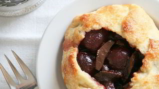 Рецепт Мини-галетов с черешней и темным шоколадом