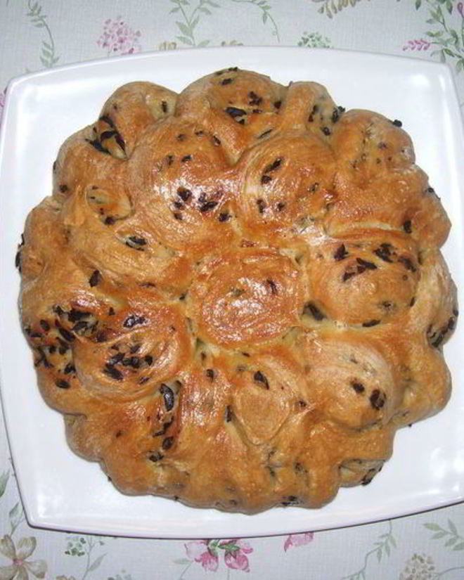 Рецепт оливкового хлеба