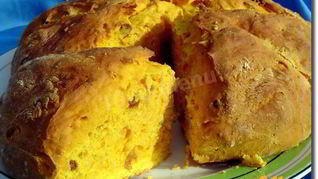 Рецепт Сладкого тыквенного хлеба