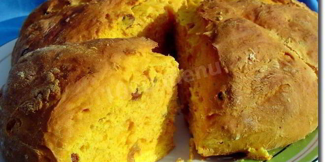 Рецепт Сладкого тыквенного хлеба