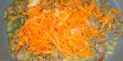 Шаг 4: запеченного батона с фаршем и тыквой