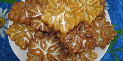 Шаг 4: хвороста фигурного из жидкого теста