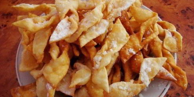 Рецепт хвороста на сметане