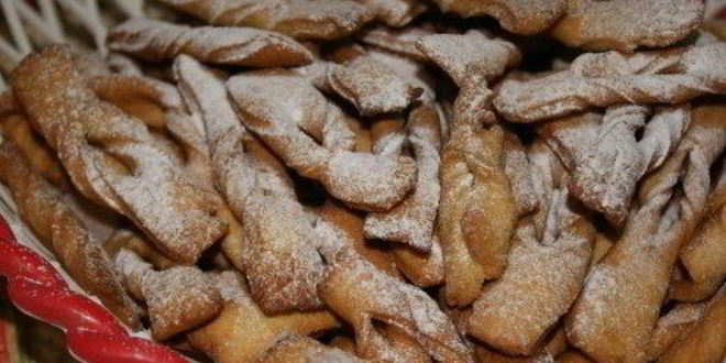 Рецепт хвороста с сахаром