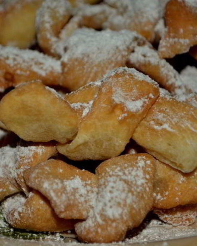 Рецепт хвороста узелки