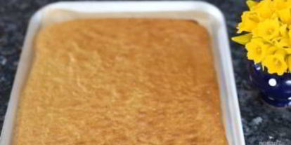 Шаг 4: кокосово-медового рулет