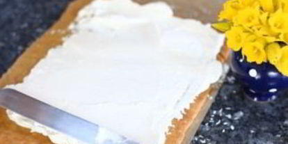 Шаг 7: кокосово-медового рулет