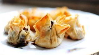 Рецепт Конвертиков с грибами