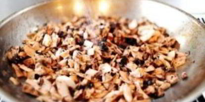 Шаг 2: конвертиков с грибами