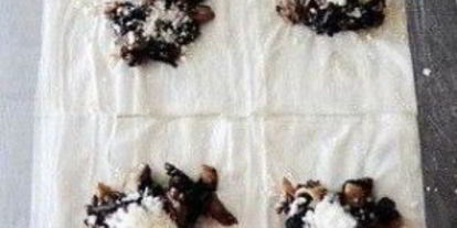 Шаг 6: конвертиков с грибами