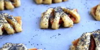 Шаг 4: конвертиков с яблоками из творожного теста