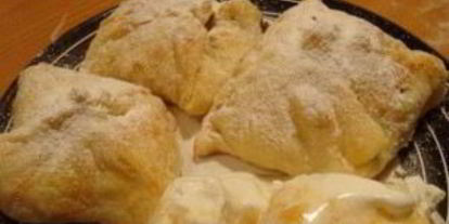 Шаг 5: конвертиков с яблоками