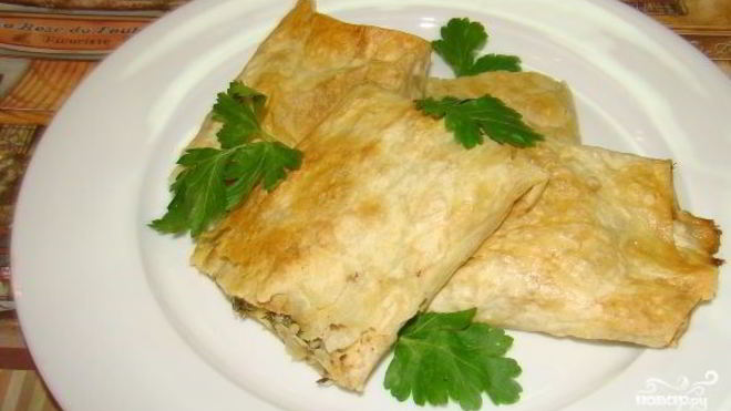 Рецепт Армянского лаваша с сыром в духовке