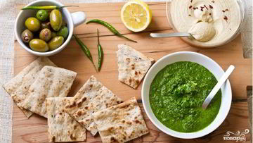 Рецепт Армянского лаваша с зеленью