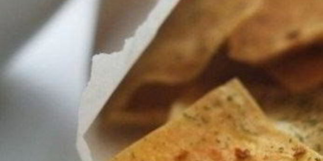 Рецепт чесночных чипсов из лаваша