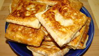 Рецепт Горячей закуски из лаваша