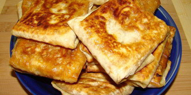 Рецепт горячей закуски из лаваша