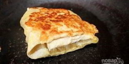 Шаг 6: конвертиков из лаваша с ветчиной