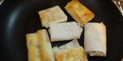 Шаг 4: конвертиков с творогом из лаваша