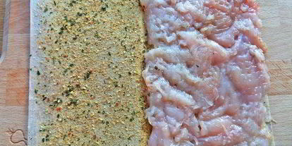 Шаг 1: курицы с овощами в лаваше