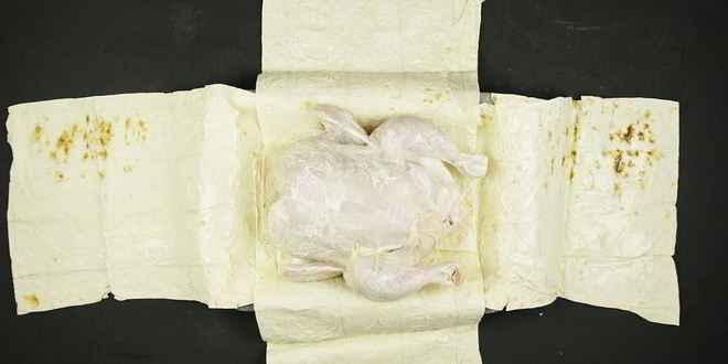 Рецепт курицы в лаваше