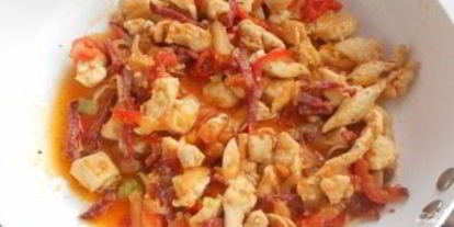 Шаг 1: лаваша обжаренного с начинкой