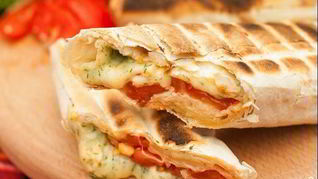 Рецепт Лаваша с адыгейским сыром и зеленью