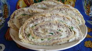 Рецепт Лаваша с фаршем