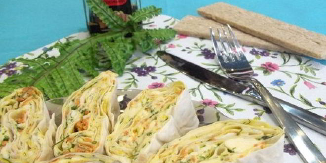 Рецепт Лаваша с курицей и корейской морковкой