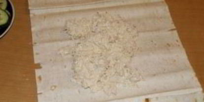 Шаг 5: лаваша с курицей и сыром